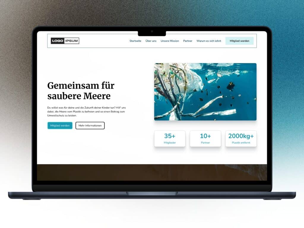 Website für saubere Meere